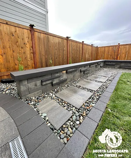 Paver Patio & Retaining Wall Installation